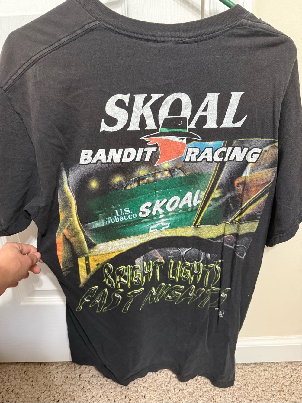 Vintage nascar Delta Pro Weights Tee large